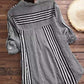 Rosemarie - Gestreepte katoenen blouse